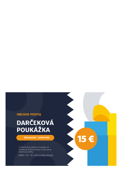 Darčeková poukážka 15€