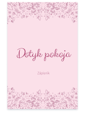 Zápisník - Dotyk pokoja