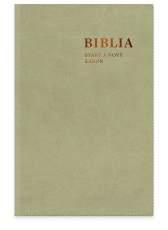 BIBLIA. Starý a Nový zákon, stredný formát, mentolová