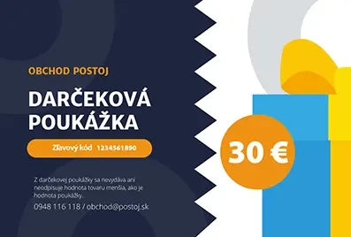 Darčeková poukážka 30€