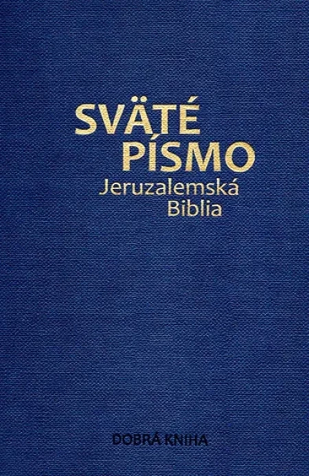 Sväté písmo - Jeruzalemská Biblia, veľký formát, modrá obálka