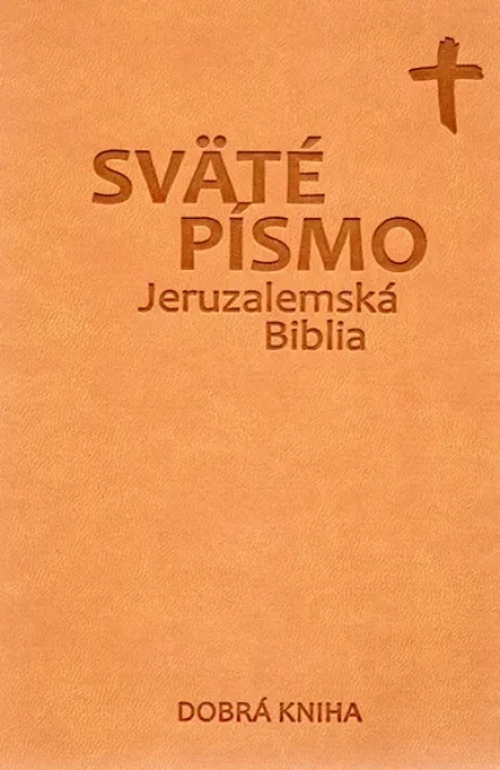 Sväté písmo - Jeruzalemská Biblia stredný formát, pevná väzba, hnedá obálka