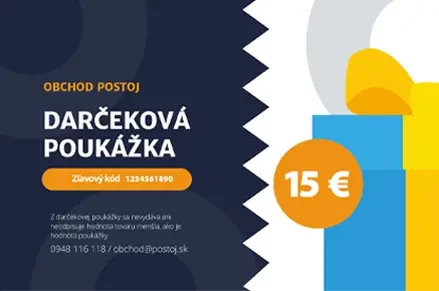 Darčeková poukážka 15€