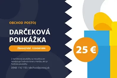 Darčeková poukážka 25€