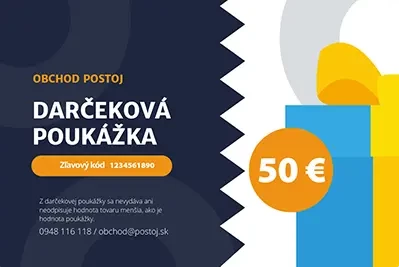 Darčeková poukážka 50€
