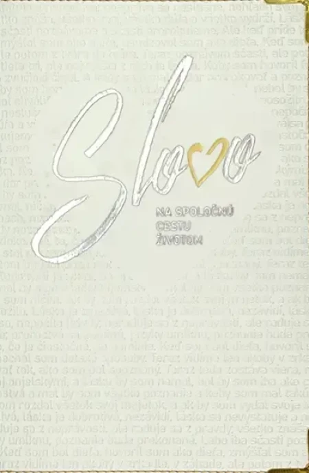 Svadobná Biblia s DT - biela so srdcom