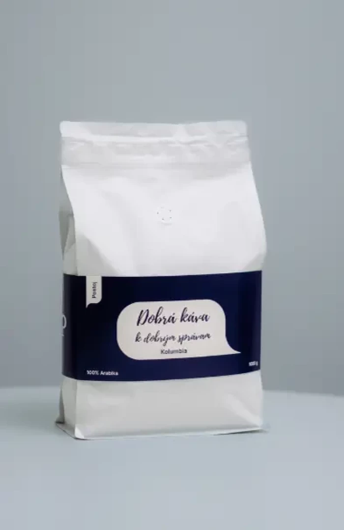 Káva Kolumbia - Dobrá káva k dobrým správam