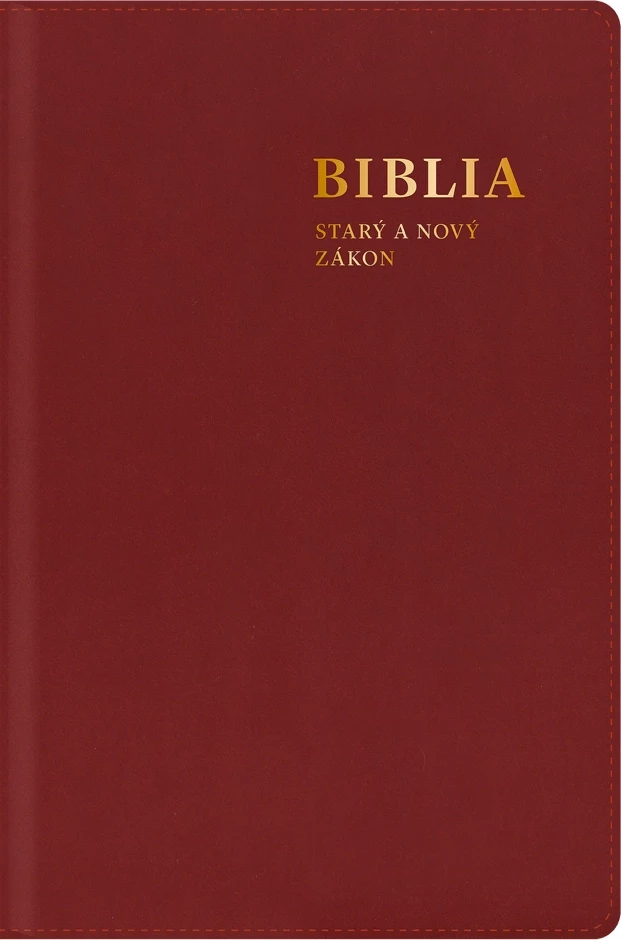 BIBLIA. Starý a Nový zákon, stredný formát, bordová