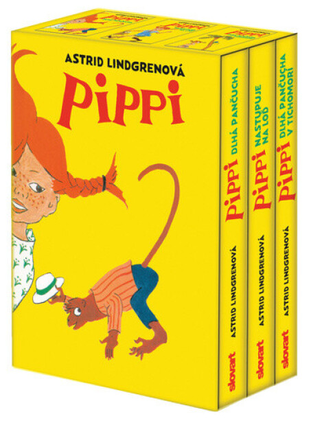 Pippi Dlhá pančucha (3-dielny set)