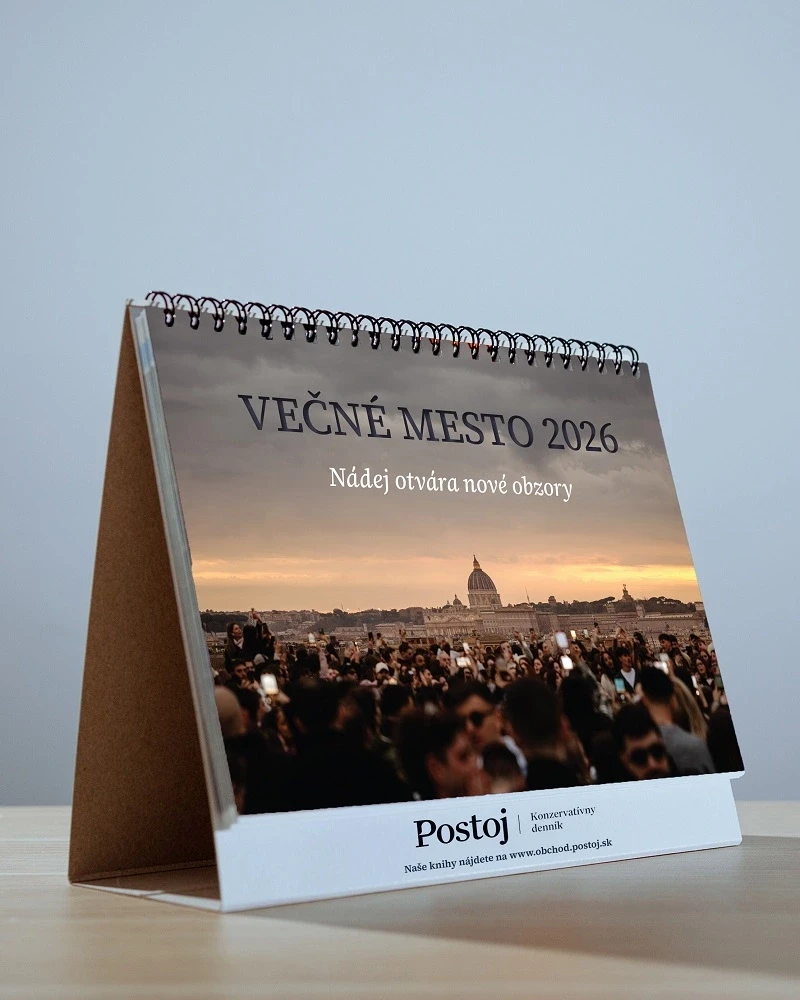 Kalendár 2026 - Večné mesto (stolový)